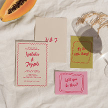 Handgeschriebener farbenfroher Retro-Spaß Einzigar