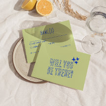 Handgeschriebener farbiger Retro Funky Einzigartig