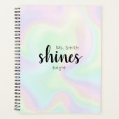 Handgeschriebener handgeschriebener Lehrer Planer (Vorderseite)