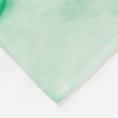 Handgeschriebener, leuchtender Text macht aus Ihre Fleecedecke (Ecke)