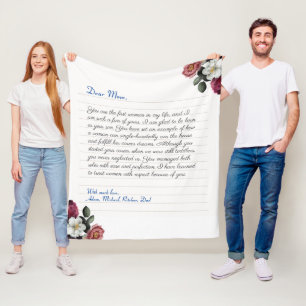 Handgeschriebener Liebe für moderne Notebooks Fleecedecke