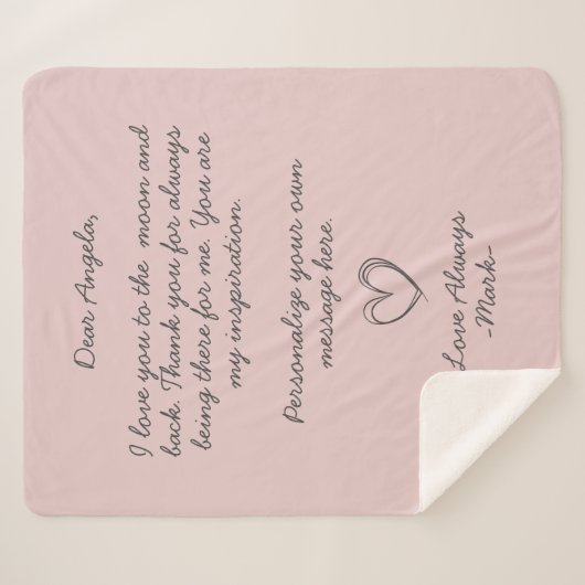 Handgeschriebener Liebe-Letter oder -Meldung von D Sherpadecke (Vorderseite (Horizontal))