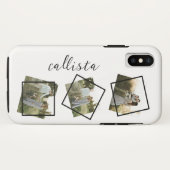 Handgeschriebener Name Familie des Fotos i Handy-F Case-Mate iPhone Hülle (Rückseite (Horizontal))