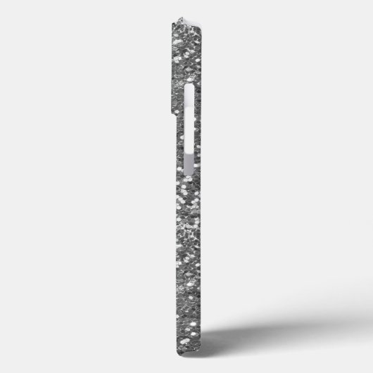 Handgeschriebener Name Graphit Diamond Glitzer Loo Case-Mate iPhone Hülle (Rückseite / Links)