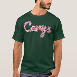Handgeschriebener Name von Cerys T-Shirt