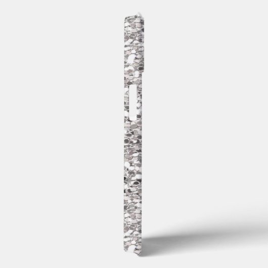 Handgeschriebener Name White Diamond Glitzer Look Case-Mate iPhone Hülle (Rückseite / Rechts)