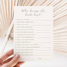 Handgeschriebener Sage Wer kennt die beste Karte d