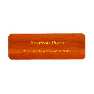 Handgeschriebener Schreibname Gold Text von Walnut