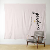 Handgeschriebener Script-Background Prop Pink-Absc Wandteppich (Beispiel (Horizontal))
