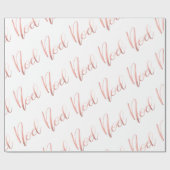 Handgeschriebener Skript-Feiertag des Geschenkpapier (Flach)