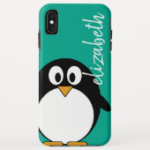 handgeschriebener SmaragdSchriftart niedlichen Case-Mate iPhone Hülle (Rückseite)