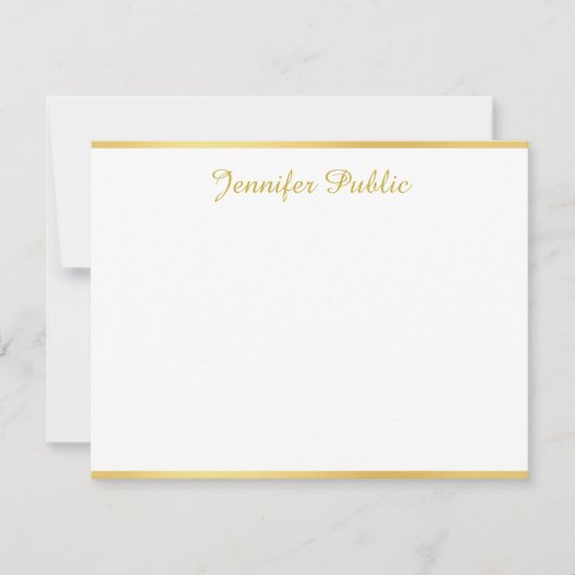 Handgeschriebener Text für goldene Vorlagen für Sk (Vorderseite)