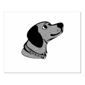 Handgeschriebener Text "My Bestie" | Wunderschöne  Gummistempel (Prägung)