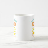 Handgeschriebener Vater Vater Sohn Kind Geschenk Kaffeetasse (Mittel)