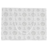 Handgeschriebenes Alles, was Sie brauchen, ist Lie Große Geschenktüte (Rückseite)