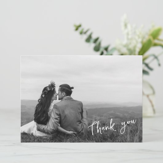 Handgeschriebenes botanisches Green Two Foto Viele Ankündigung (Stehend Vorderseite)