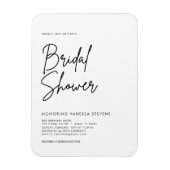 Handgeschriebenes Brautparty Magnet (Vertikal)