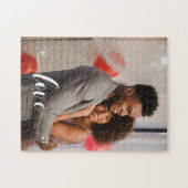 Handgeschriebenes Foto-Geschenk für benutzerdefini Puzzle (Horizontal)