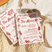 Handgeschriebenes Illustriertes Wavy Border Whimsi