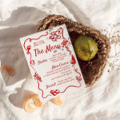 Handgeschriebenes Illustriertes Wavy Border Whimsi