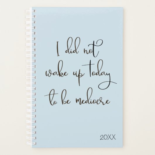 Handgeschriebenes inspirierendes Sprichwort inspir Planer (Vorderseite)