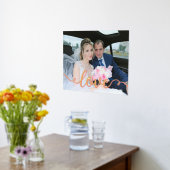 Handgeschriebenes Liebe-Script-Hochzeitsskript-Fot Foliendrucke (Ablage(Küche))