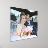 Handgeschriebenes Liebe-Script-Hochzeitsskript-Fot Foliendrucke (Ablage )