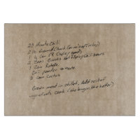 Handgeschriebenes Rezept Family - Benutzerdefinier