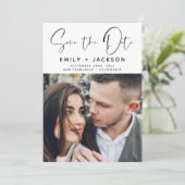 Handgeschriebenes Save the Date-Foto Save The Date (Stehend Vorderseite)