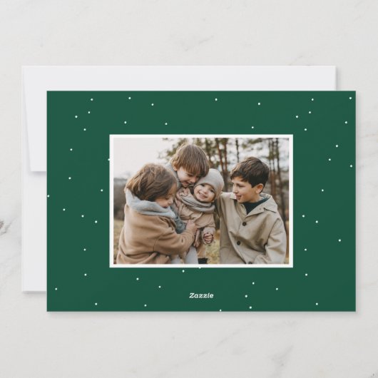 Handgeschriebenes Script Frohe Weihnachten 2 Foto (Rückseite)