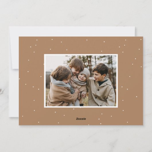 Handgeschriebenes Script Frohe Weihnachten 2 Foto (Rückseite)