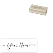 Handgeschriebenes Signaturskript Gummistempel (Stempel)