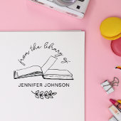 Handgeschriebenes Skript aus der Bibliothek des Bu Gummistempel