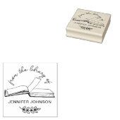 Handgeschriebenes Skript aus der Bibliothek des Bu Gummistempel (Stempel)