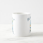 Handgeschriebenes Skript Berry Sweet Mommy Blueber Kaffeetasse (Mittel)