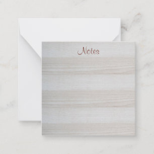 Handgeschriebenes Skript Elegant Template Holzlook Mitteilungskarte