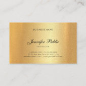 Handgeschriebenes Skript Elegante Kalligrafie-Imit Visitenkarte (Rückseite)