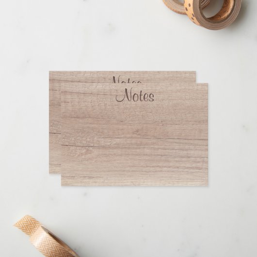 Handgeschriebenes Skript-Elegante Vorlage für Holz (Vorderseite/Rückseite Beispiel)