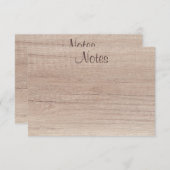 Handgeschriebenes Skript-Elegante Vorlage für Holz (Vorne/Hinten)