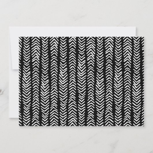 Handgeschriebenes Skript-Foto Save The Date (Rückseite)