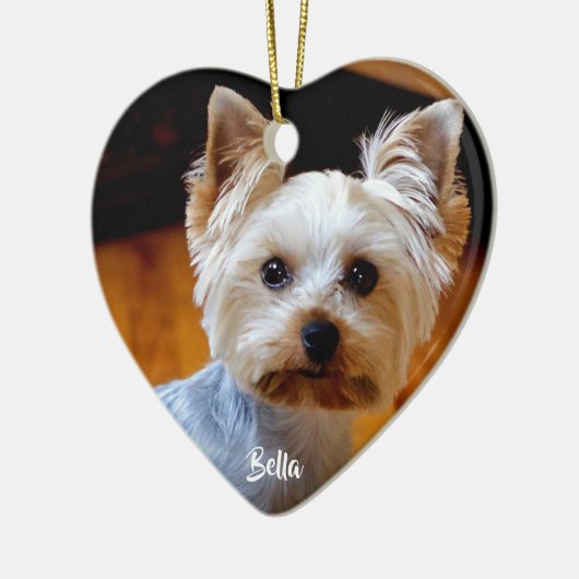 Handgeschriebenes Skript für benutzerdefinierte Fo Keramik Ornament (Links)