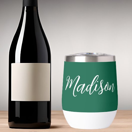 Handgeschriebenes Skript für den Hunter von grünen