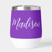 Handgeschriebenes Skript für hübschen Lila Persona (Rückseite)