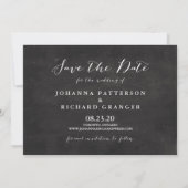 Handgeschriebenes Skript für Imitate Save the Date (Rückseite)