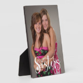 Handgeschriebenes Skript für Sisters Fotoplatte (Seite)