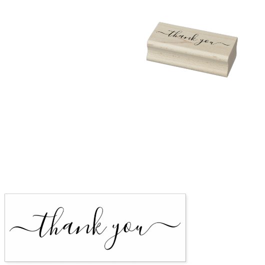 Handgeschriebenes Skript für Unterschrift Vielen D Gummistempel (Stempel)