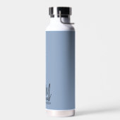 Handgeschriebenes Skript Minimalistisch Beste Mama Trinkflasche (Links)