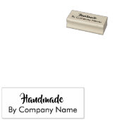 Handgeschriebenes Skript nach Unternehmensname Tex Gummistempel (Stempel)