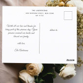 Handgeschriebenes Skript Religiöse Taufe Vielen Da Postkarte