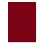 Handgeschriebenes Skript Rosa und Rote Hochzeit Tischnummer (Rückseite)